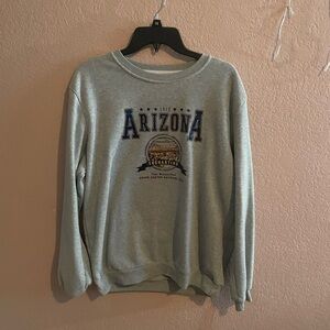 Gray cotton like sweater